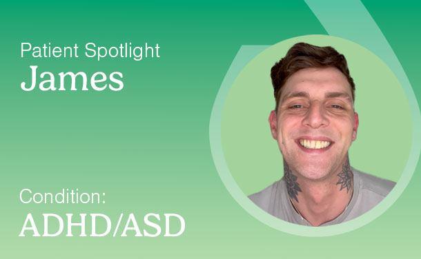Lyphe Clinic Patient James who suffers with ADHD and ASD
